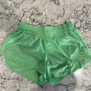 Lululemon Athletica Pistachio Green Athletic Shorts 2.5inch